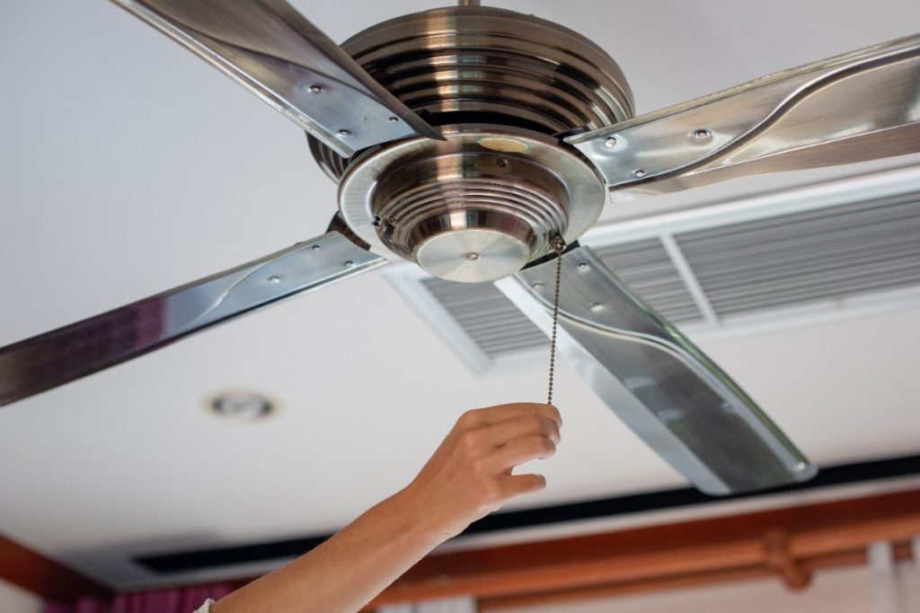 ceiling fans assist winter hvac equipment like furnaces
