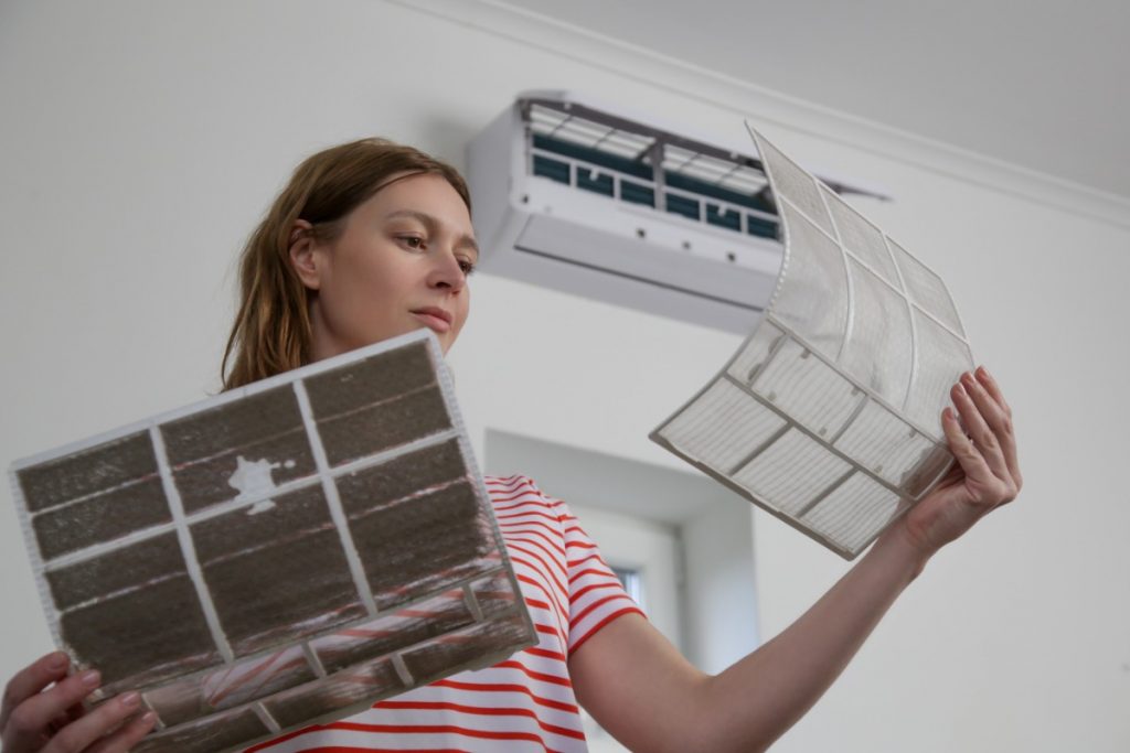 residential air filter replacement irving tx